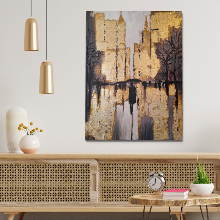 Wallity Pintura al óleo decorativa Multicolor 70 x 100 cm Wallity Pintura al óleo decorativa Multicolor 70 x 100 cm